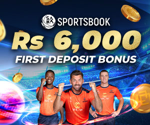 SPORTSBOOK 50% First Deposit Bonus 6,000 PKR