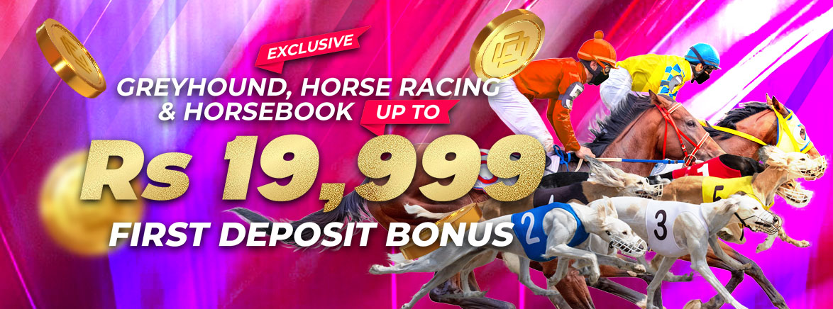 Racing 100% First Deposit Bonus