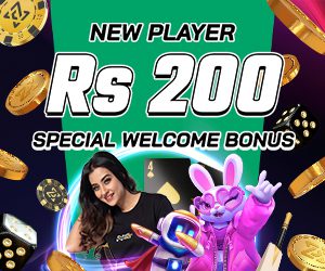 New Players Rs 200 Special Welcome Bonus