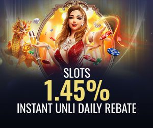 Slots 1.45% Instant Unli Daily Rebate