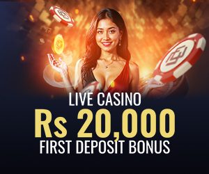 Casino 50% First Deposit Bonus 20,000 PKR