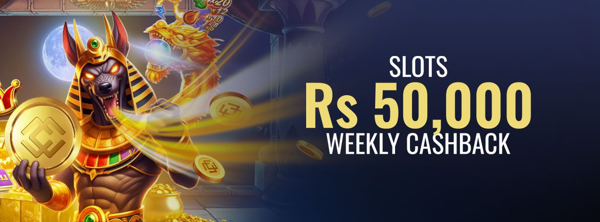 Slots 8.88% Weekly Cashback 50,000 PKR Slots 8.88% Weekly Cashback 50,000 PKR